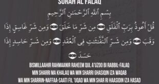 Surat al falaq termasuk golongan surat