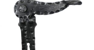 Handle barn wrought handles forged hammered